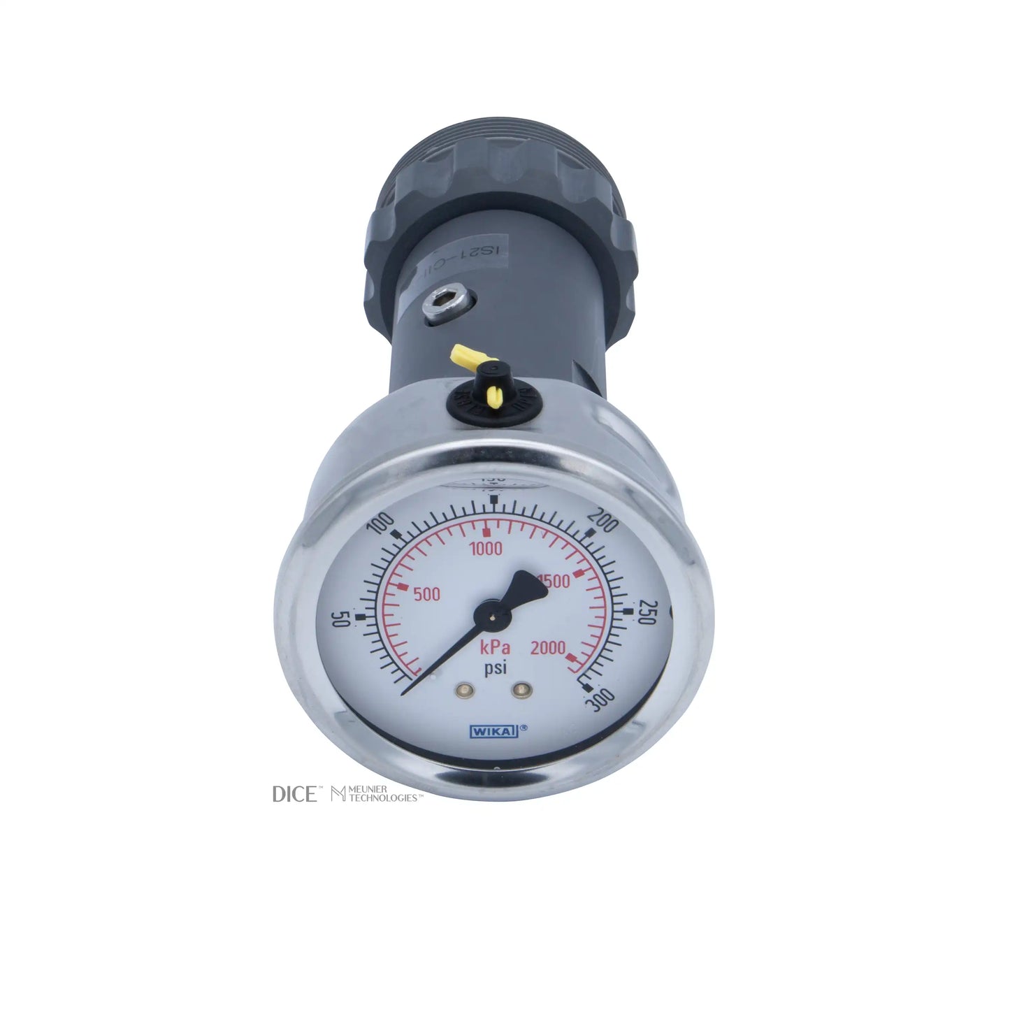 Pressure Gauge & Isolator