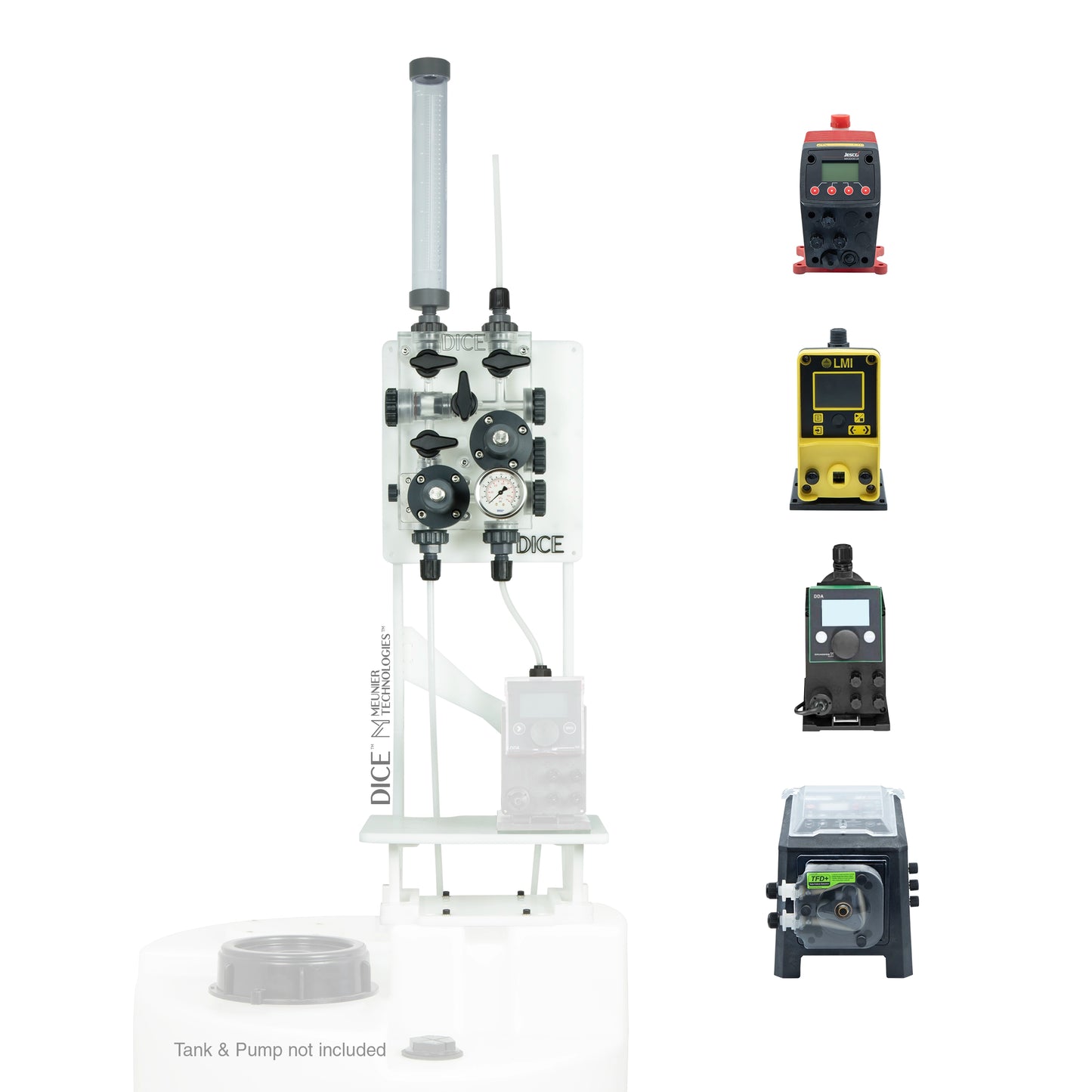 DICE™ System DM 1/2" - Self Supported & Wall Mount - Simplex