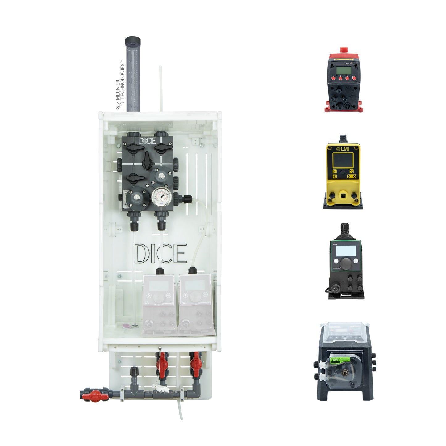 DICE™ System DM 1/2" - Wall Mount - Enclosure - Duplex