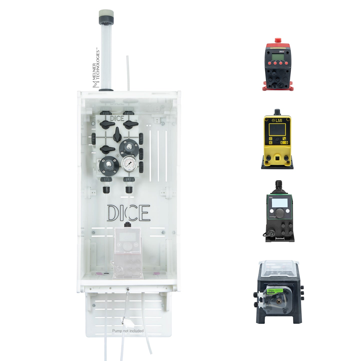 DICE™ System DM 1/2" - Wall Mount - Enclosure - Simplex