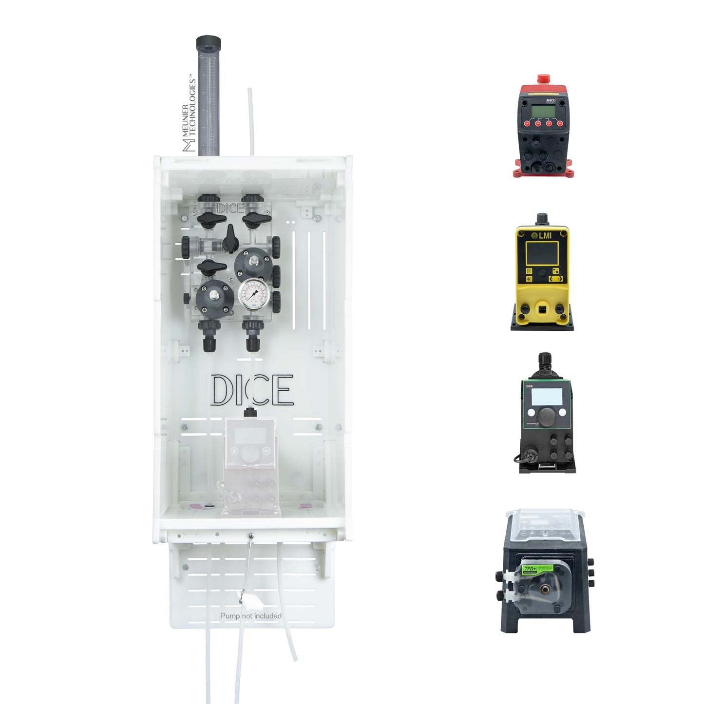 DICE™ System DM 1/2" - Wall Mount - Enclosure - Simplex
