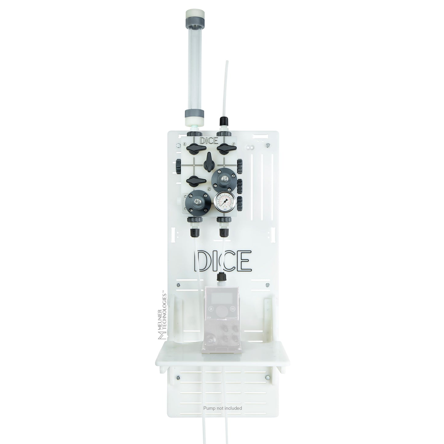 DICE™ System DM 1/2" - Wall Mount - Standard Shelf - Simplex
