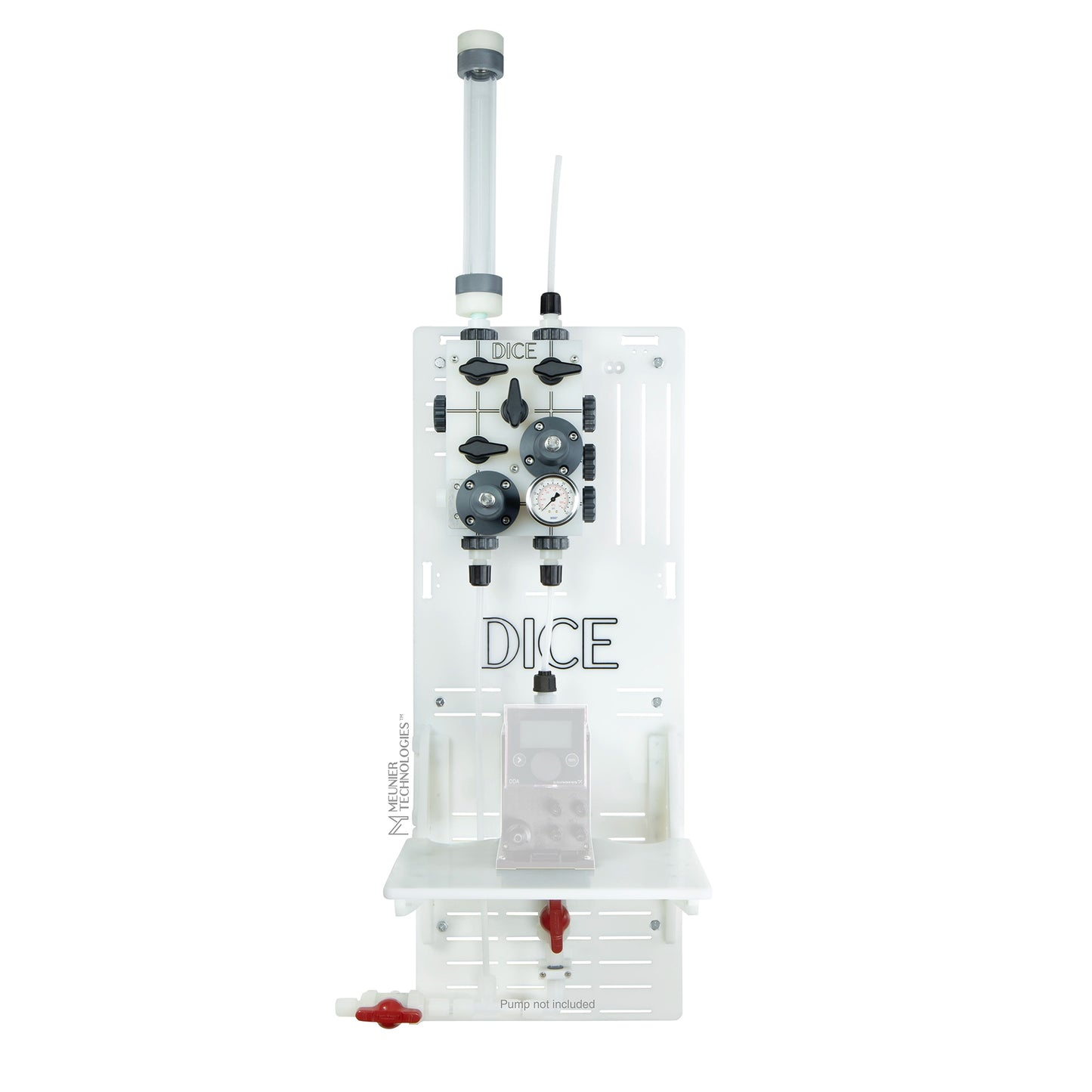 DICE™ System DM 1/2" - Wall Mount - Standard Shelf - Simplex