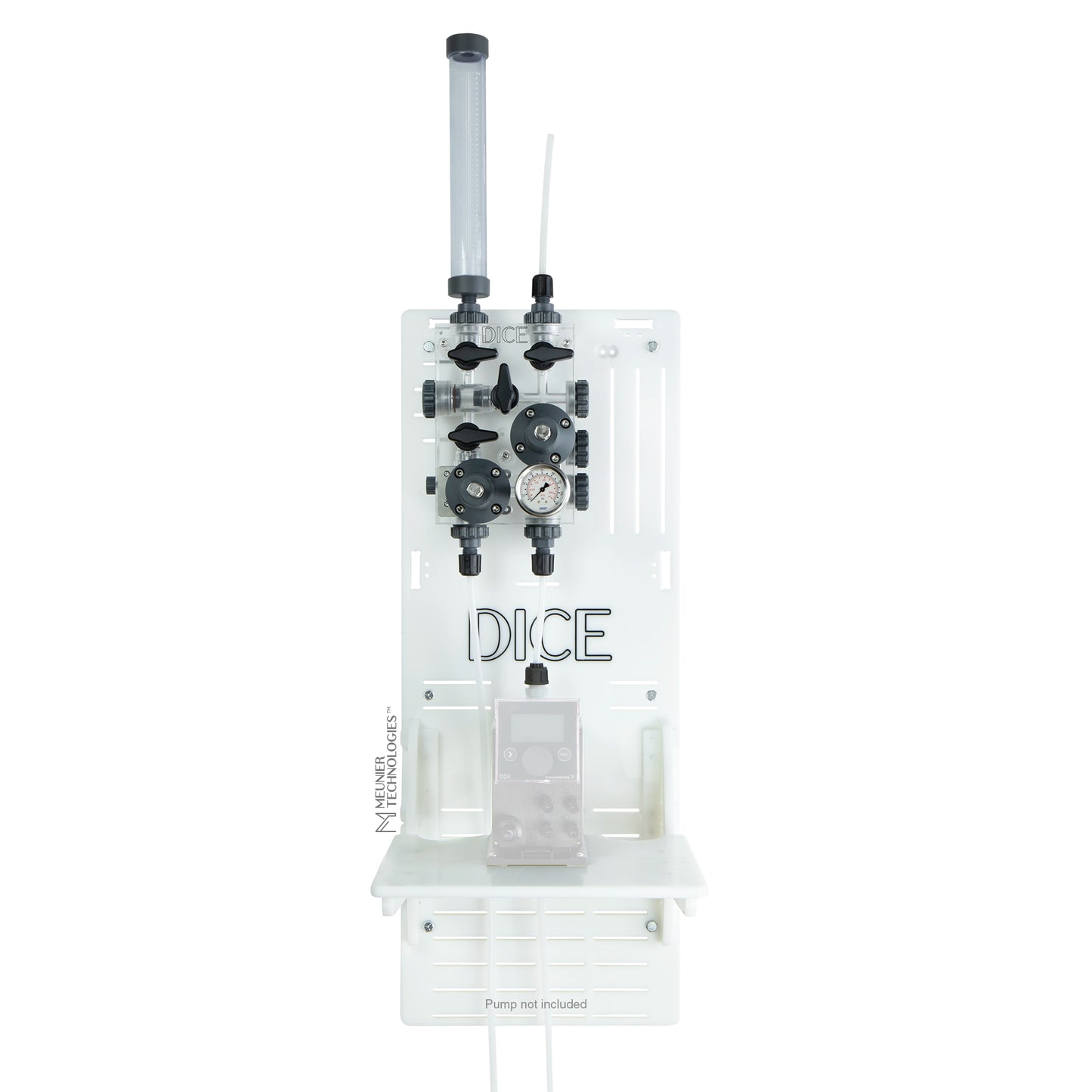 DICE™ System DM 1/2" - Wall Mount - Standard Shelf - Simplex