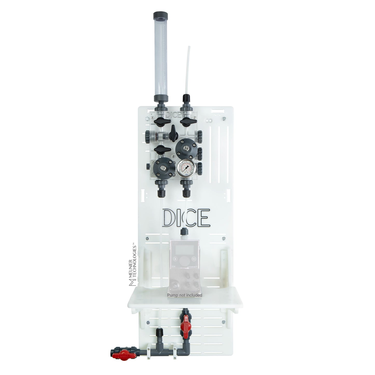 DICE™ System DM 1/2" - Wall Mount - Standard Shelf - Simplex