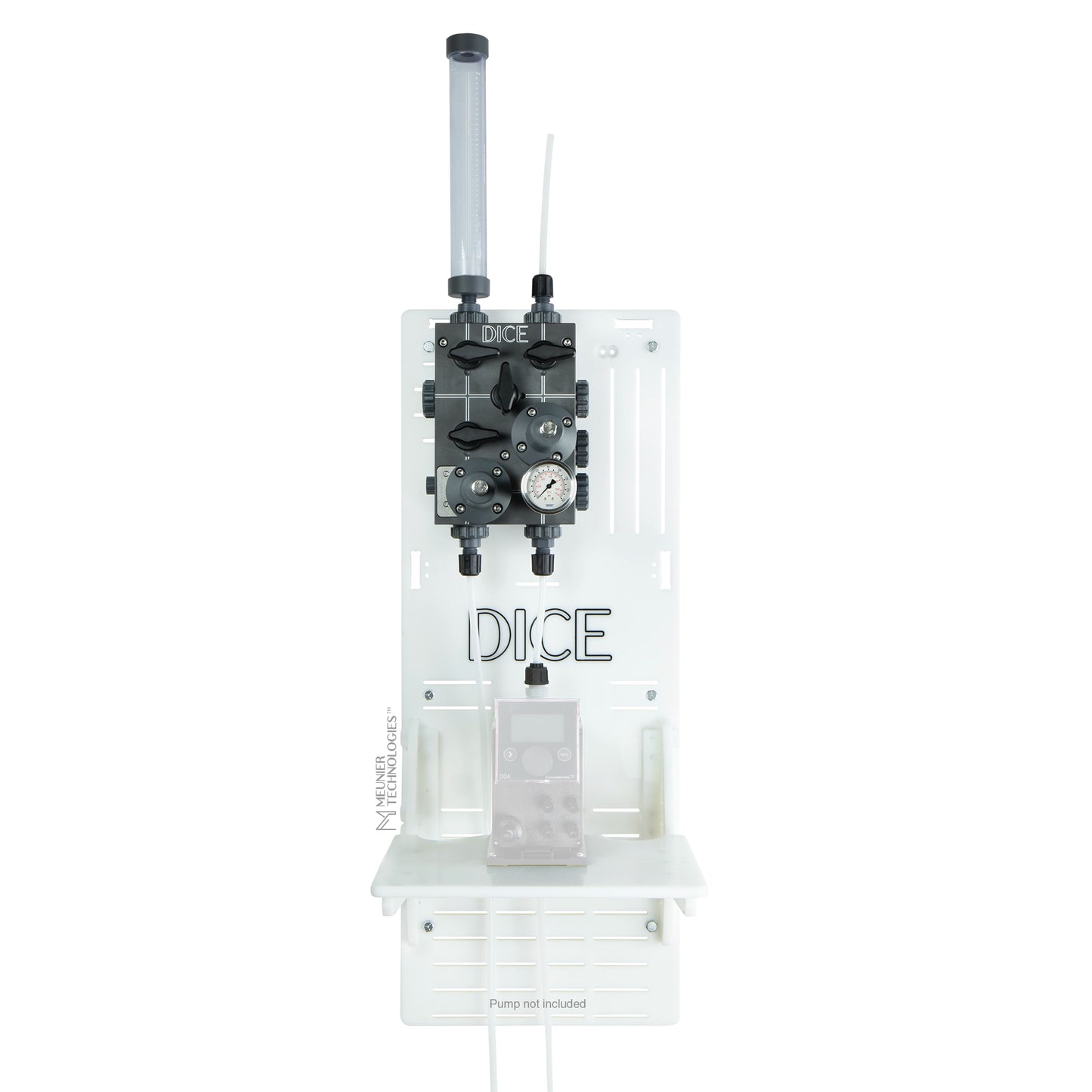 DICE™ System DM 1/2" - Wall Mount - Standard Shelf - Simplex