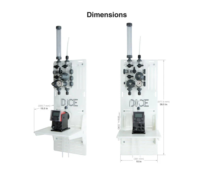 DICE™ Dosing System (Open Standard Shelf DM 1/2'')
