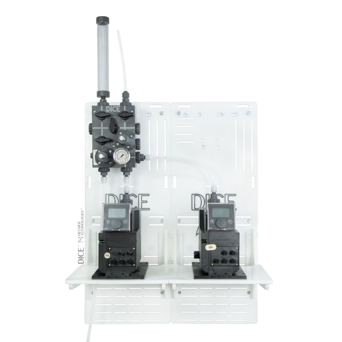 DICE™ System DM 1/2" - Wall Mount - Standard Shelf - Duplex