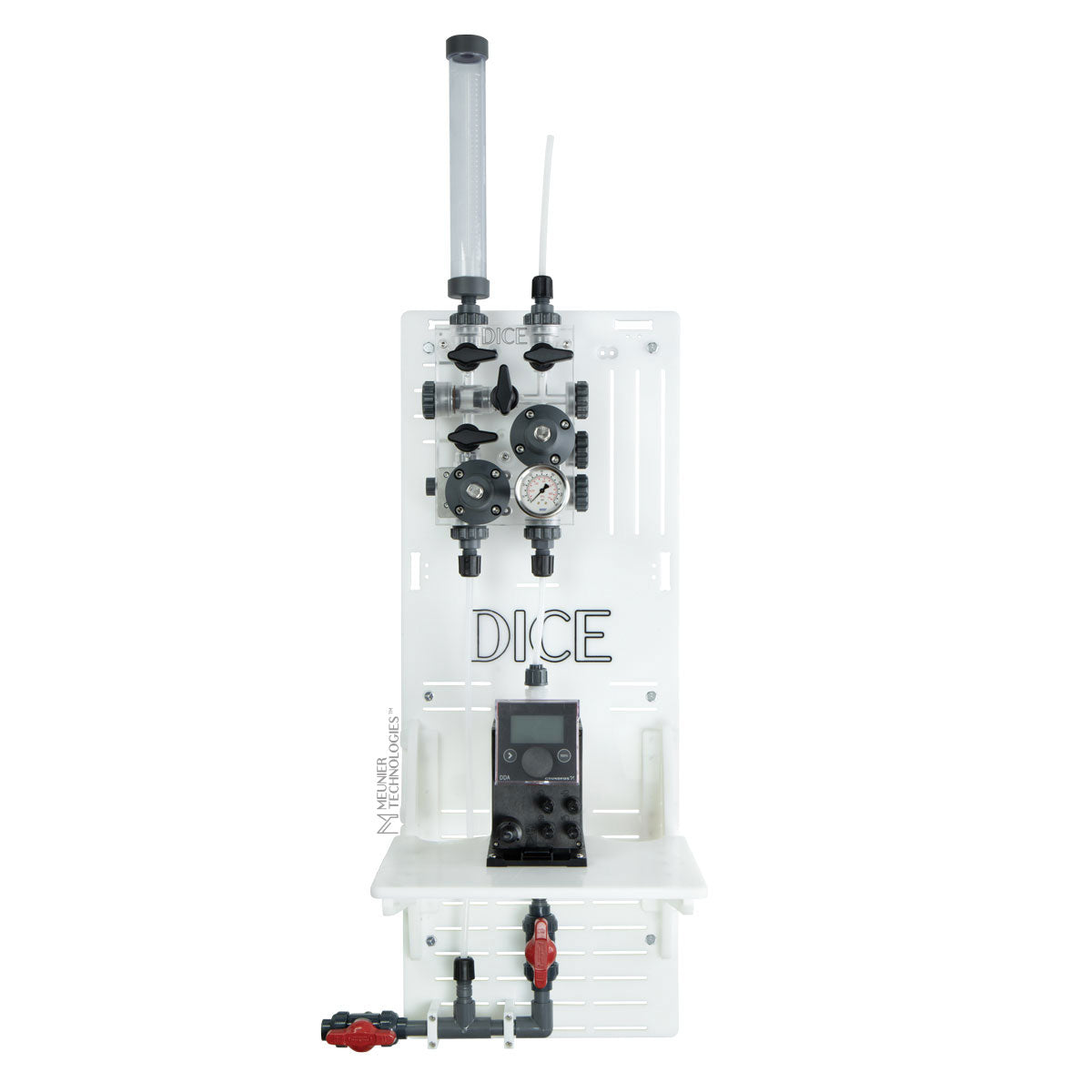 DICE™ System DM 1/2" - Wall Mount - Standard Shelf - Simplex
