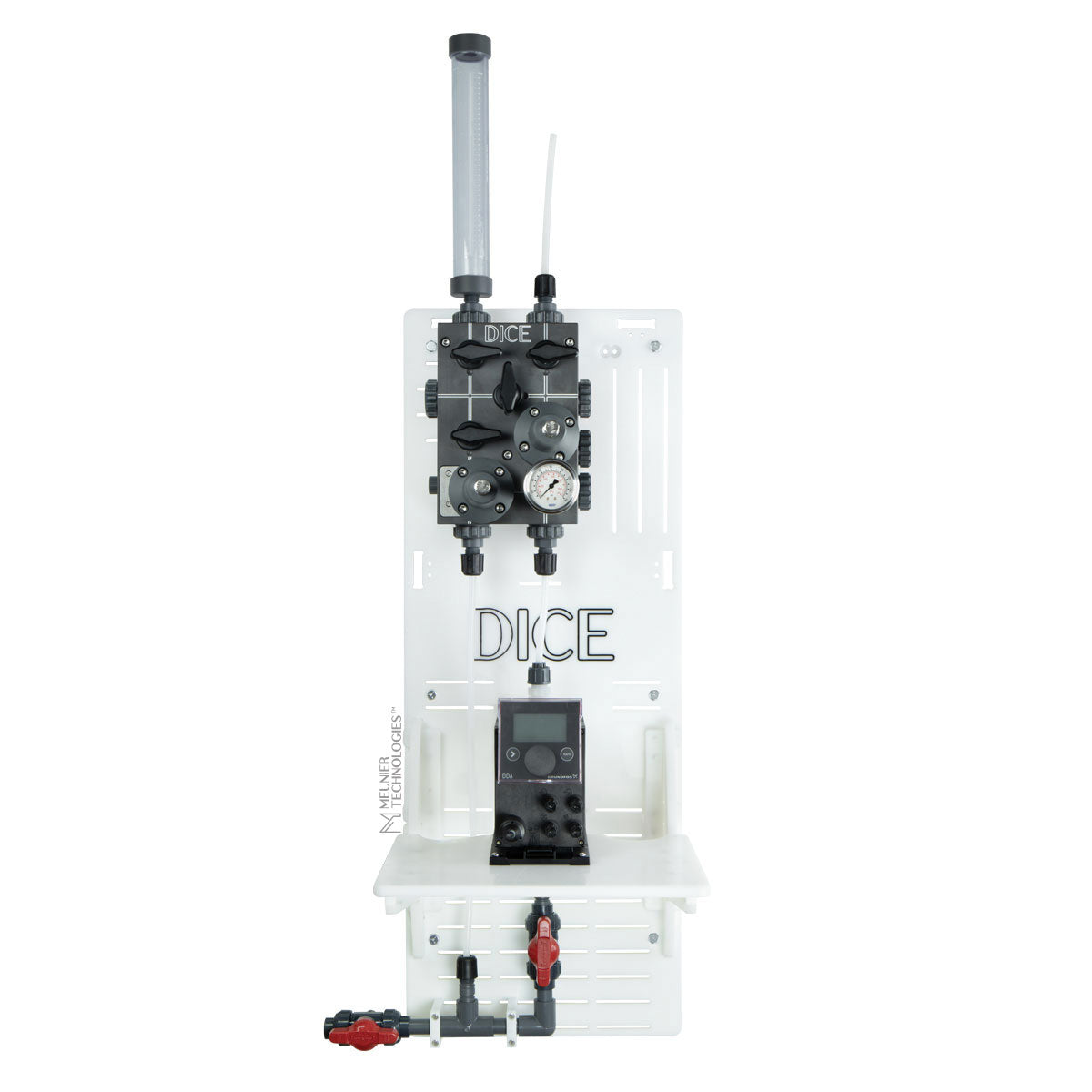 DICE™ System DM 1/2" - Wall Mount - Standard Shelf - Simplex
