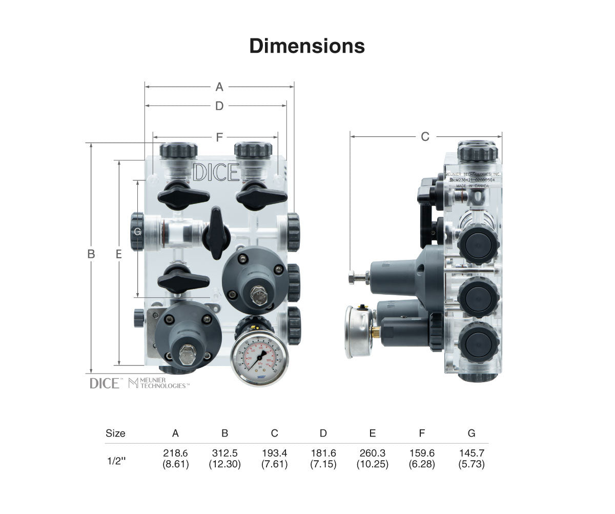 DICE™ Module DM 1/2