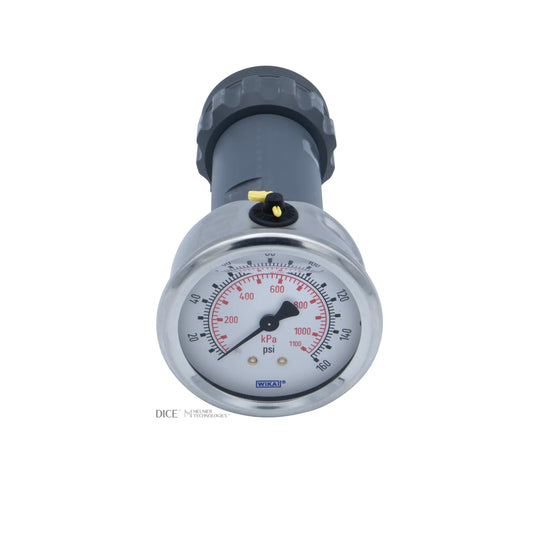 Pressure Gauge & Isolator