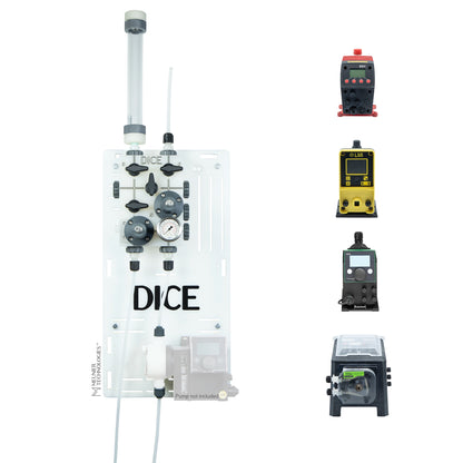 DICE™ System DM 1/2" - Wall Mount - No Shelf - Simplex