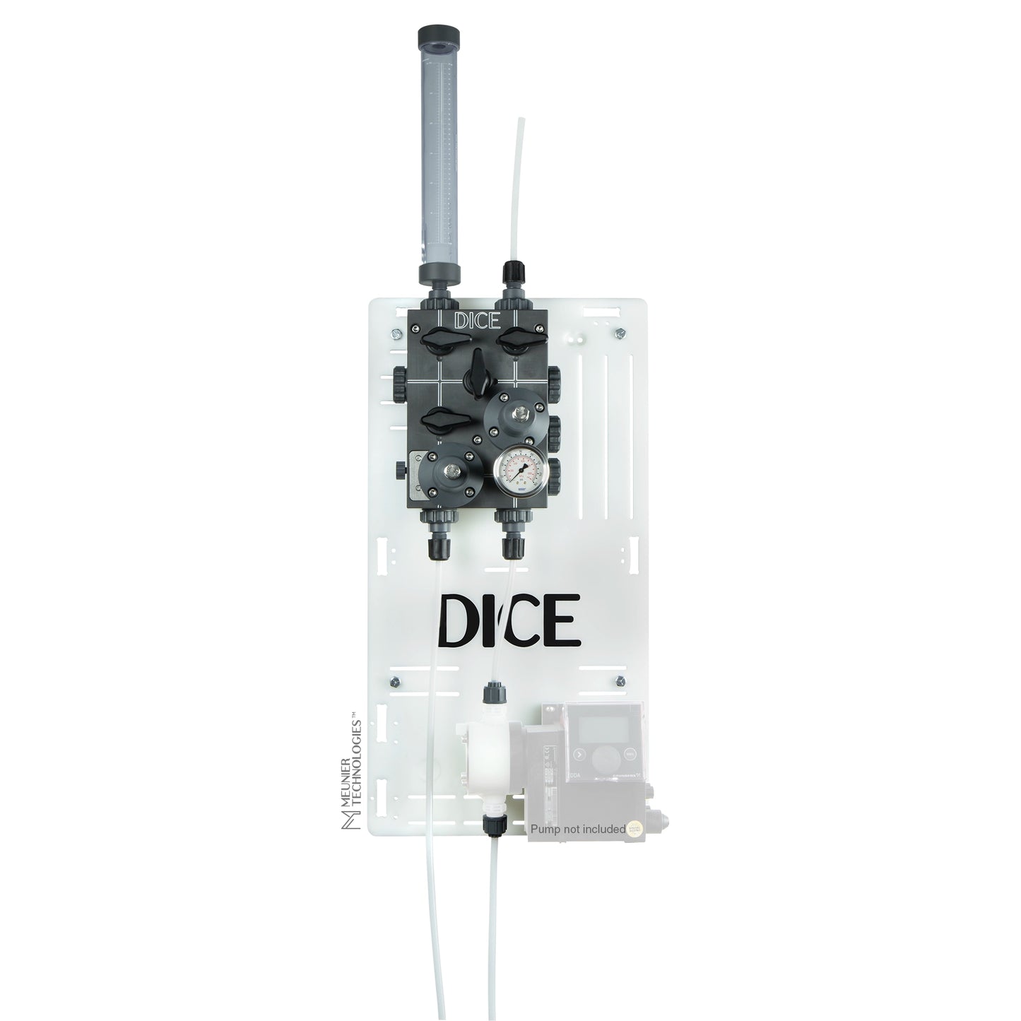 DICE™ System DM 1/2" - Wall Mount - No Shelf - Simplex