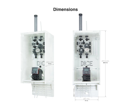 DICE™ System DM 1/2" - Wall Mount - Enclosure - Duplex